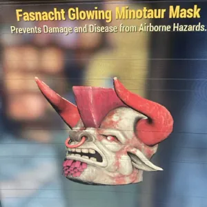 Glowing Minotaur Mask