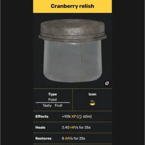 x50 cranberry relish