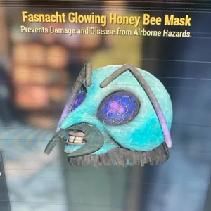 Glowing Honey Bee Mask