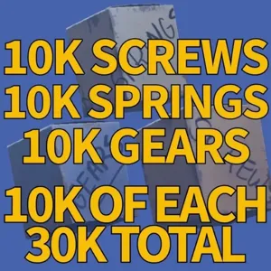 10k screw gear spring