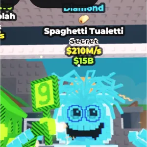 Diamond spaghetti tualet