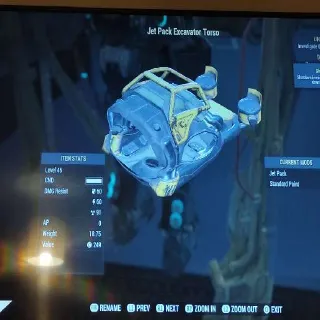 Apparel | Jet Pack Excavator Torso