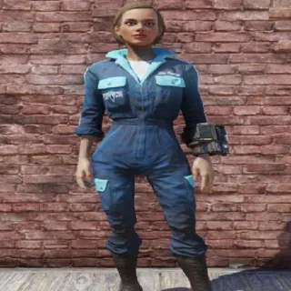 White powder Jumpsuit