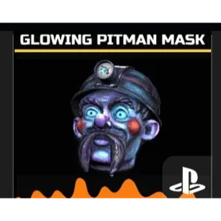 Glowing Pitman mask