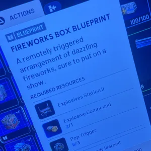 Firework box  Blueprint