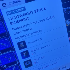 Lightweight stock BP