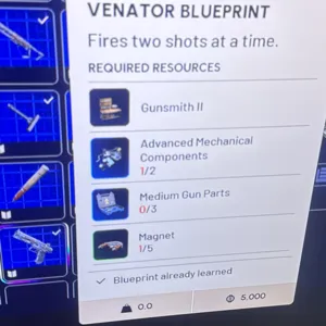 venator blueprint