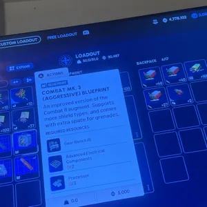 Combat MK3 Blueprint