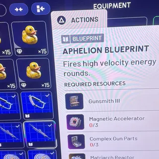 Aphelion Blueprint