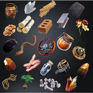 stack of materials of your choice