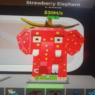 Strawberry Elephant Steal The Brainrot