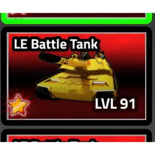 LE Battle Tank 5⭐ Military Tycoon 💎 LIMITED CHEAP