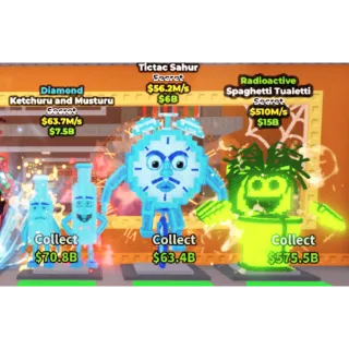 KETCHURU, TICTAC, SPAGHETTI OP BUNDLE