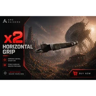arc raiders - x2 horizontal grip