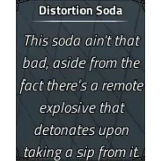 Distortion soda - archived