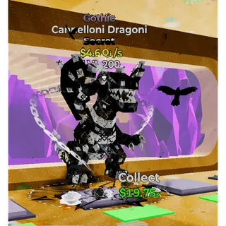 Cannelloni Dragoni Gothic LVL 200 (4.6 Qi/s & valeur max 17 Qi/s)