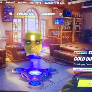 gold duck sprite