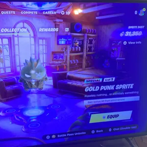 gold punk sprite