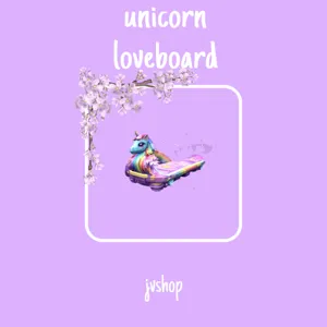 unicorn loveboard