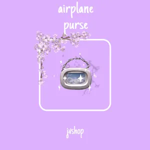 airplane purse skin