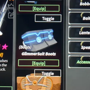 glimmer suits boots  set