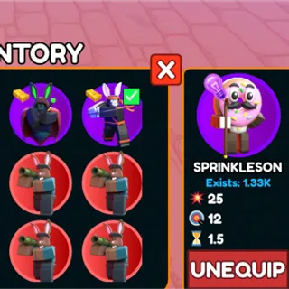 SPRINKLESON UNIT | CARRO