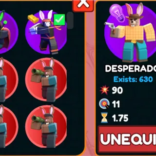 DESPERADO UNIT CARROT TD