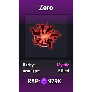 Zero [Effect - Basketball Legends]