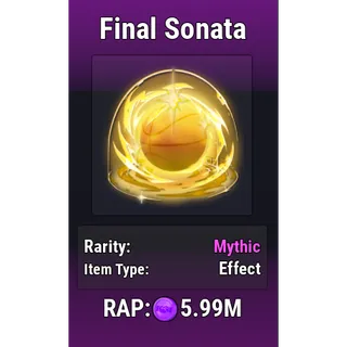 Final Sonata [Effect - Basketball Legends]