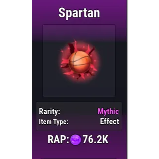 Spartan [Effect - Basketball Legends]