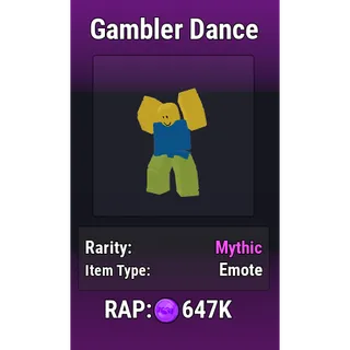 Gambler Dance [Banner - Basketball Legends]