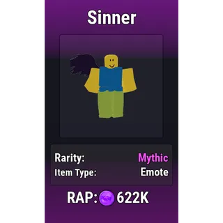 Sinner [Emote - Basketball Legends]