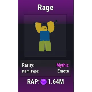 Rage [Emote - Basketball Legends]