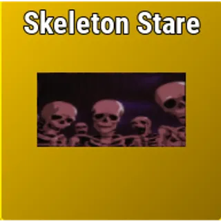 Skeleton Stare [Banner - Basketball Legends]