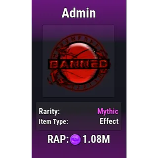 Admin [Effect - Basketball Legends]