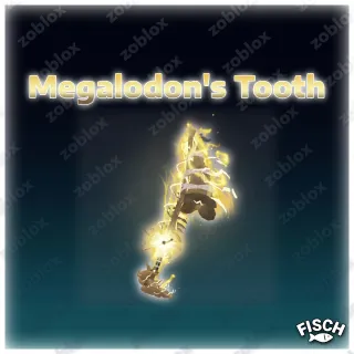 3x Megaladon's Tooth [Rod Skin - Fisch]