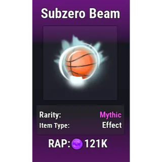 Subzero Beam [Effect - Basketball Legends]