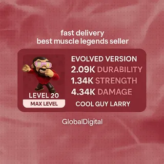 1x Cool Guy Larry Pet