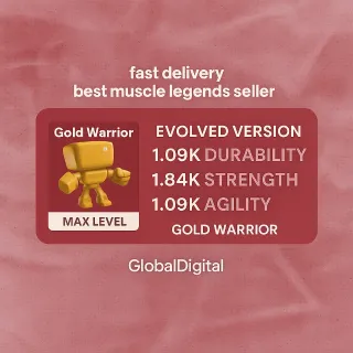 10x Gold Warrior Pet