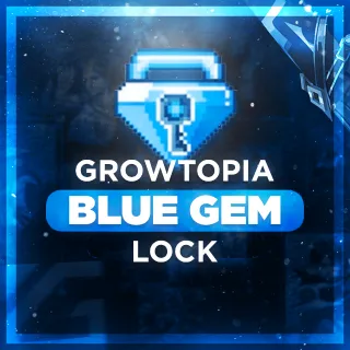 Growtopia 1 Blue Gem Lock