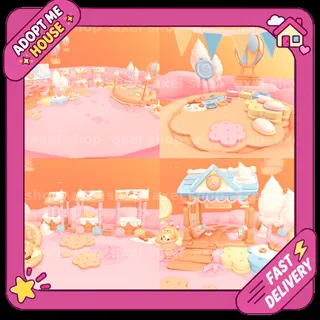 Cabbit Themed Sweet and cute - Adopt From Me Detailed House Home