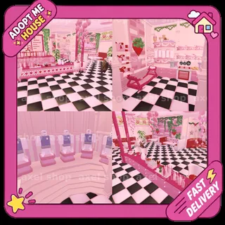 Detailed SSBD Diner🍓🍽️- Adopt Me House Home