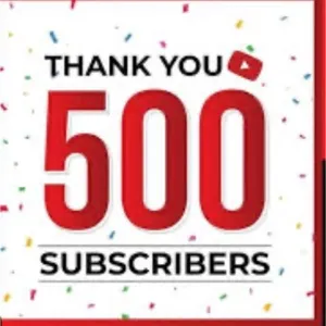 500 YouTube subscribers (cheap)