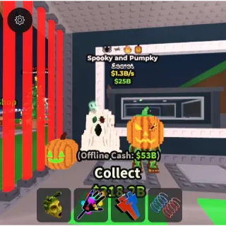 1.3b/S Spooky And Pumpky