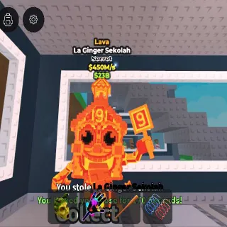 Lava La Ginger Sekolah