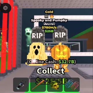 780m/S Spooky And Pumpky