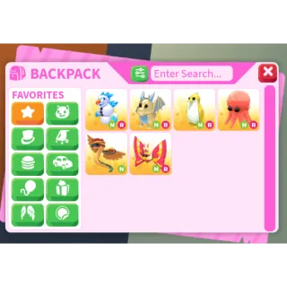 6x Legendary pet bundle 