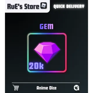 20k Gems