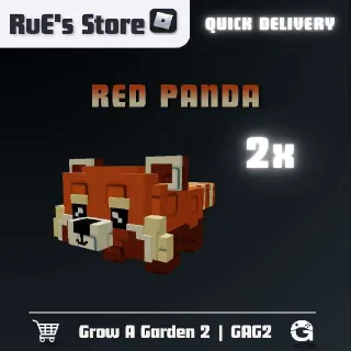 2x Red Panda