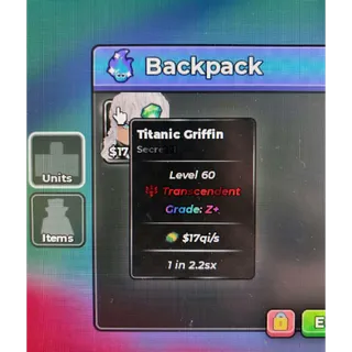 17qi/s Titanic Griffin